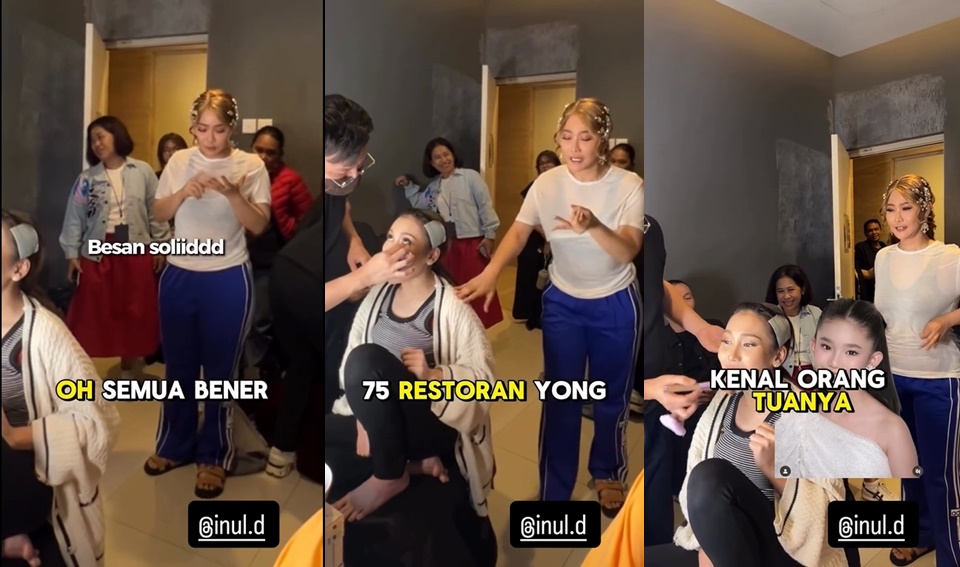 Inul Daratista Bujuk Ayu Ting Ting Jadi Besan [Instagram]